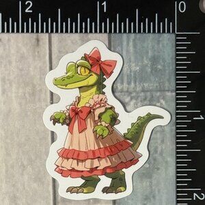 🌀10/$10🌀 Gator Reusable Waterproof Vinyl Sticker Decal